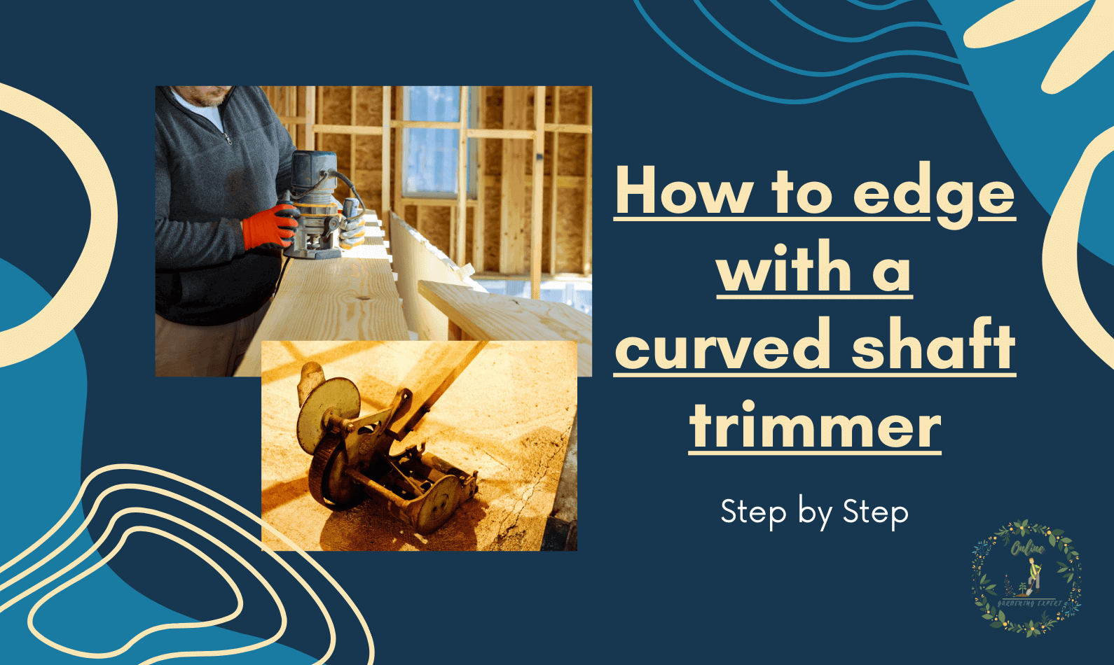 How to Edge with a Curved Shaft Trimmer