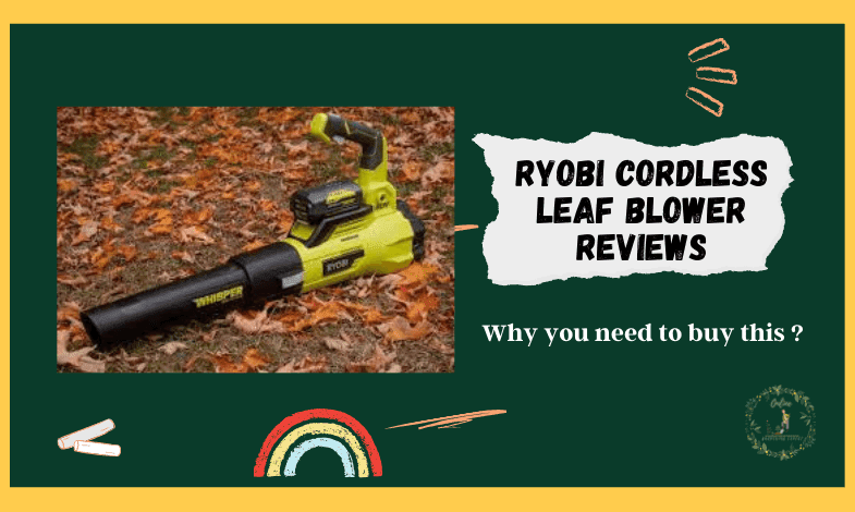 ryobi cordless leaf blower reviews