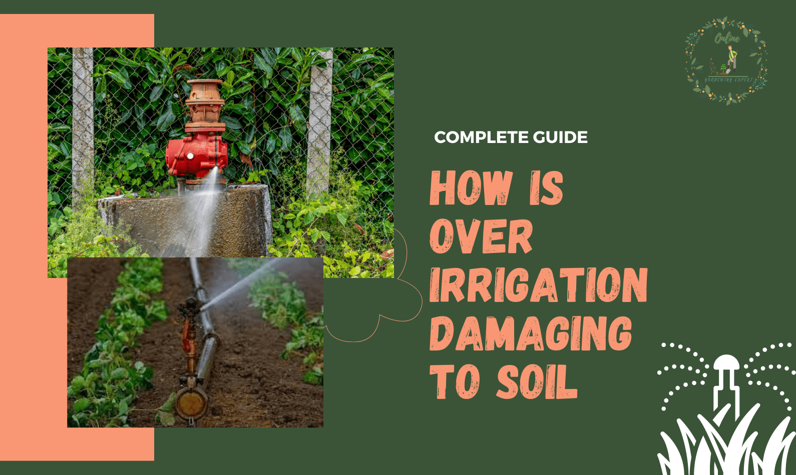 How is Over Irrigation Damaging to Soil